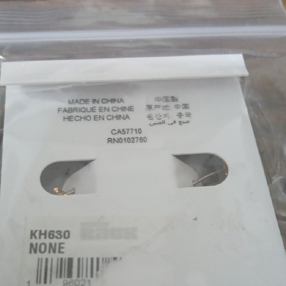 Kate Spade Gold Cubic Zirconia Hoop Earrings New - Picture 3 of 3